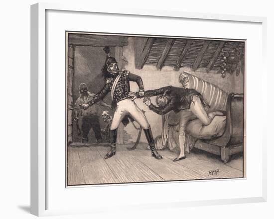 Capture of Godoy Ad 1808-Henry Marriott Paget-Framed Giclee Print