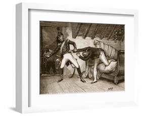 Capture of Goody, 1808, Illustration from 'Cassell's Illustrated History of England'-null-Framed Giclee Print