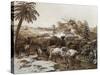 Capture of Island of Grenada by Admiral Charles Hector D'Estaing-null-Stretched Canvas