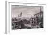 Capture of Island of Grenada, July 4, 1779-Francois Godefroy-Framed Giclee Print