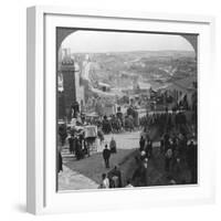 Capture of Jerusalem, Palestine, World War I, C1917-C1918-null-Framed Photographic Print