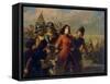 Capture of Joan of Arc, 1847-1852-Adolphe-Alexander Dillens-Framed Stretched Canvas