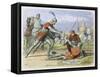 Capture of Joan of Arc, Compiegne, France, 1430 (1864)-James William Edmund Doyle-Framed Stretched Canvas