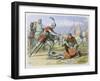 Capture of Joan of Arc, Compiegne, France, 1430 (1864)-James William Edmund Doyle-Framed Giclee Print