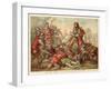 Capture of John II of France at the Battle of Poitiers, 1356-null-Framed Giclee Print