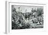 Capture of Kassala, Italian General Oreste Baratieri Liberating Egyptian Prisoners, 1894-null-Framed Giclee Print