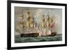 Capture of L'Immortalite, October 20th 1798-Thomas Whitcombe-Framed Giclee Print