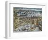 Capture of La Goulette and Tunis by Charles V, 1535-Franz Hogenberg-Framed Giclee Print