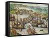 Capture of La Goulette and Tunis by Charles V, 1535-Franz Hogenberg-Framed Stretched Canvas