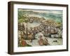 Capture of La Goulette and Tunis by Charles V, 1535-Franz Hogenberg-Framed Giclee Print