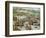 Capture of La Goulette and Tunis by Charles V, 1535-Franz Hogenberg-Framed Giclee Print