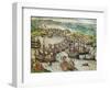 Capture of La Goulette and Tunis by Charles V, 1535-Franz Hogenberg-Framed Giclee Print