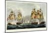 Capture of La Pomone, L'Engageante and La Babet, April 23rd 1794-Thomas Whitcombe-Mounted Giclee Print