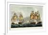 Capture of La Pomone, L'Engageante and La Babet, April 23rd 1794-Thomas Whitcombe-Framed Giclee Print