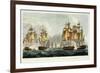 Capture of La Pomone, L'Engageante and La Babet, April 23rd 1794-Thomas Whitcombe-Framed Giclee Print