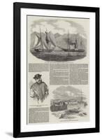 Capture of Magellan Pirates by HMS Virago-null-Framed Giclee Print