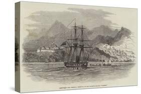 Capture of Port Truxillo, Honduras, by Her Majesty's Steamer Plumper-null-Stretched Canvas