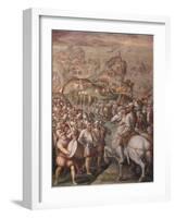 Capture of Porto Ercole, 1568-1570-Giorgio Vasari-Framed Giclee Print