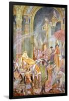 Capture of Sarrapanu by Tiglath-Pileser II', 1916-Evelyn Paul-Framed Giclee Print