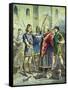 Capture of St Alphege, Archbishop of Canterbury, 1012 (Mid 19th Centur)-null-Framed Stretched Canvas