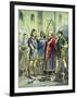 Capture of St Alphege, Archbishop of Canterbury, 1012 (Mid 19th Centur)-null-Framed Giclee Print
