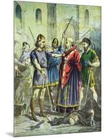 Capture of St Alphege, Archbishop of Canterbury, 1012 (Mid 19th Centur)-null-Mounted Giclee Print