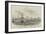 Capture of the Argentine Squadron, Off Monte Video-null-Framed Giclee Print