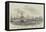 Capture of the Argentine Squadron, Off Monte Video-null-Framed Stretched Canvas