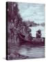 Capture of the Calloway girls-Howard Pyle-Stretched Canvas