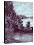 Capture of the Calloway girls-Howard Pyle-Stretched Canvas