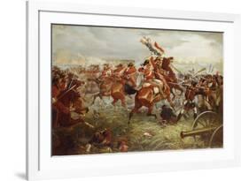 Capture of the Eagle, Waterloo, 1898-William Holmes Sullivan-Framed Giclee Print