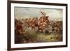 Capture of the Eagle, Waterloo, 1898-William Holmes Sullivan-Framed Giclee Print