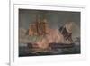 'Capture of the Forte', c1800-Thomas Whitcombe-Framed Giclee Print