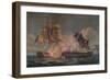 'Capture of the Forte', c1800-Thomas Whitcombe-Framed Giclee Print