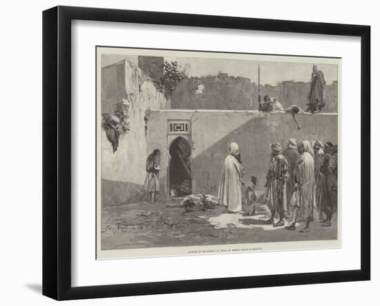 Capture of the Kasbah of Arbaa by Berber Troops in Morocco-Gabriel Nicolet-Framed Giclee Print