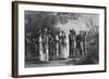 Capture of the King of Delhi-null-Framed Giclee Print