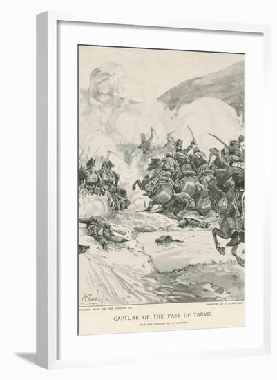 Capture of the Pass of Tarvis-null-Framed Giclee Print