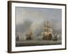 Capture of the Royal Prince, c.1670-Willem Van De, The Younger Velde-Framed Giclee Print