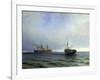 Capture of the Turkish Military Transport 'Messina, 13th December 1877-Ivan Konstantinovich Aivazovsky-Framed Giclee Print