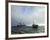 Capture of the Turkish Military Transport 'Messina, 13th December 1877-Ivan Konstantinovich Aivazovsky-Framed Giclee Print