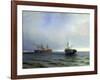 Capture of the Turkish Military Transport 'Messina, 13th December 1877-Ivan Konstantinovich Aivazovsky-Framed Giclee Print