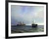 Capture of the Turkish Military Transport 'Messina, 13th December 1877-Ivan Konstantinovich Aivazovsky-Framed Giclee Print