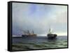 Capture of the Turkish Military Transport 'Messina, 13th December 1877-Ivan Konstantinovich Aivazovsky-Framed Stretched Canvas