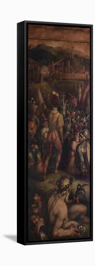 Capture of Vicopisano, 1563-1565-Giorgio Vasari-Framed Stretched Canvas