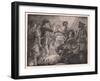 Capture of Wolfe Tone Ad 1798-Paul Hardy-Framed Giclee Print