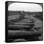 Captured German Guns, Brussels, Belgium, World War I, 1914-1918-null-Framed Stretched Canvas