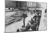 Captured German Soldiers Marching-null-Mounted Photographic Print