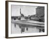 Captured German Submarine Minelayer is on View in the Thames London-null-Framed Photographic Print