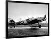 Captured Messerschmitt 109G, Britain; Second World War, 1944-null-Framed Art Print