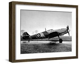 Captured Messerschmitt 109G, Britain; Second World War, 1944-null-Framed Art Print